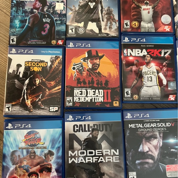 PS4 variety of games - Picture 2 of 3